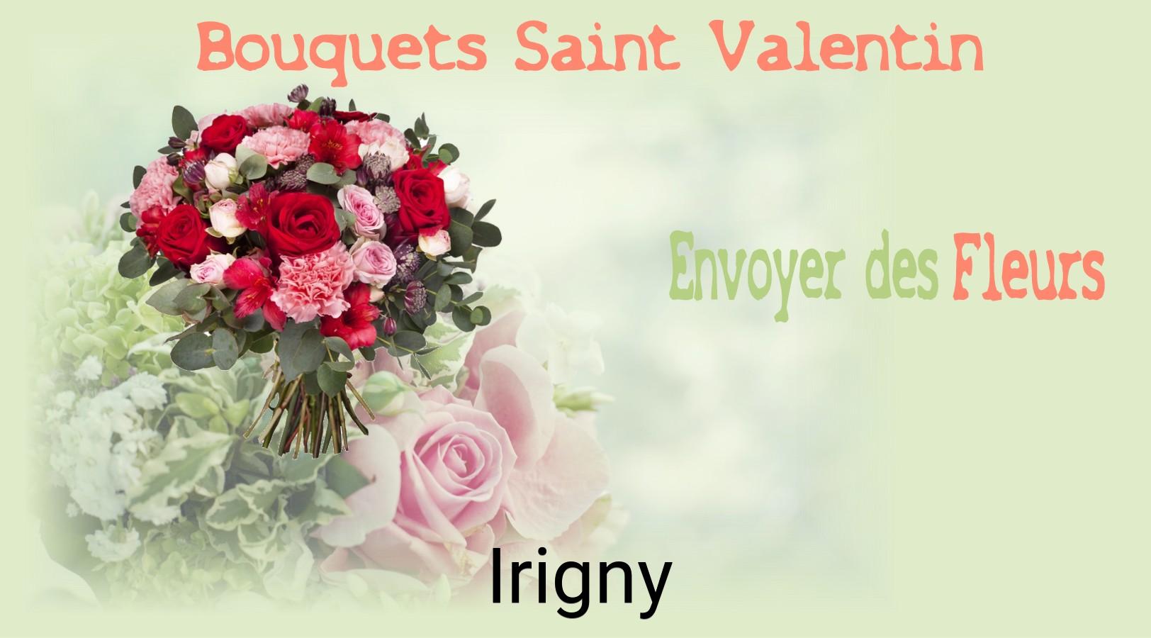 Roses de Saint-Valentin livrées à Irigny